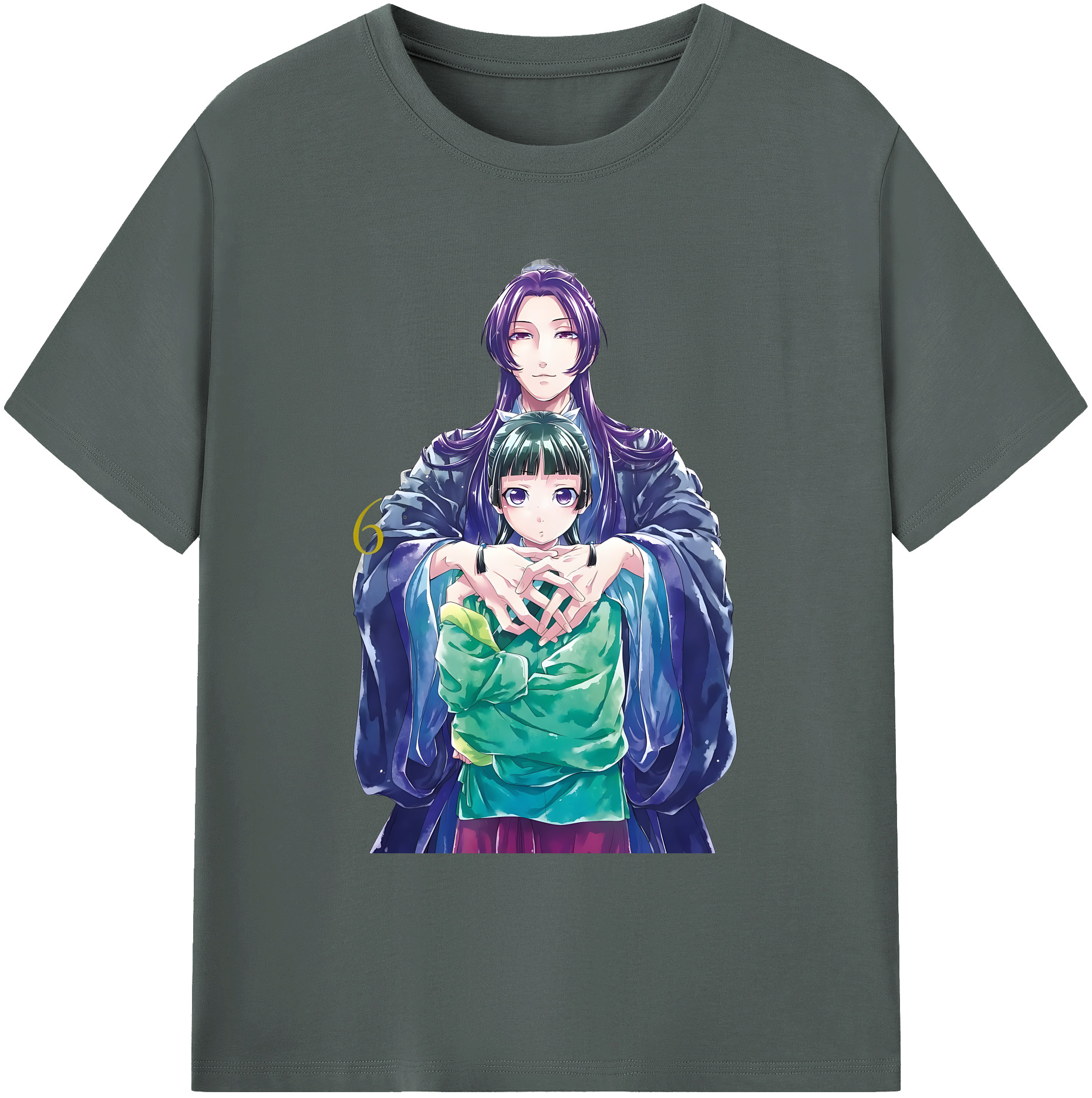 （画像用） 薬屋のひとりごと The Apothecary Diaries 綿100％ メンズ半袖Tシャツ｜肌触りやわらか＆通気性